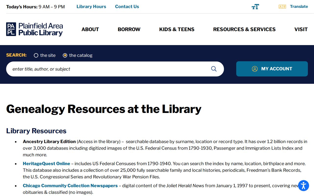 Plainfield city directory genealogy resources at the public library