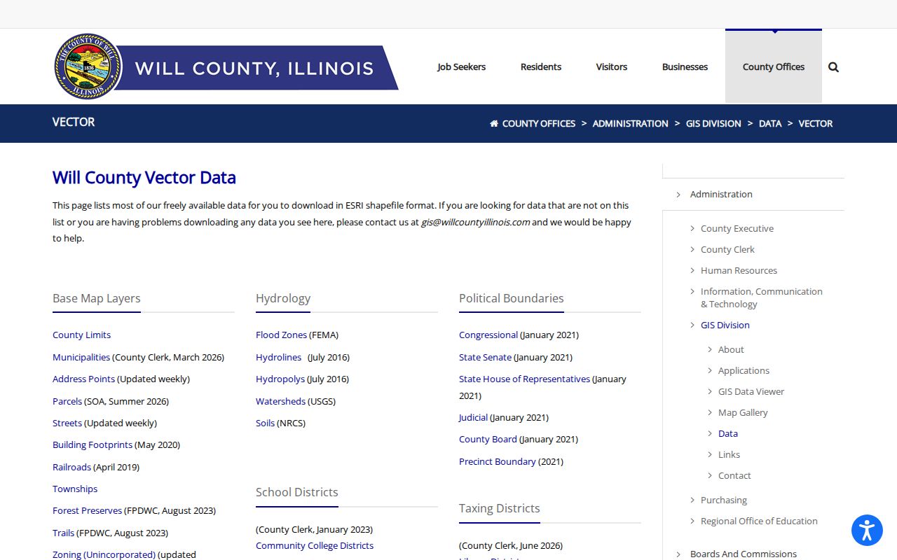 Plainfield neighbors block layers from Will County GIS